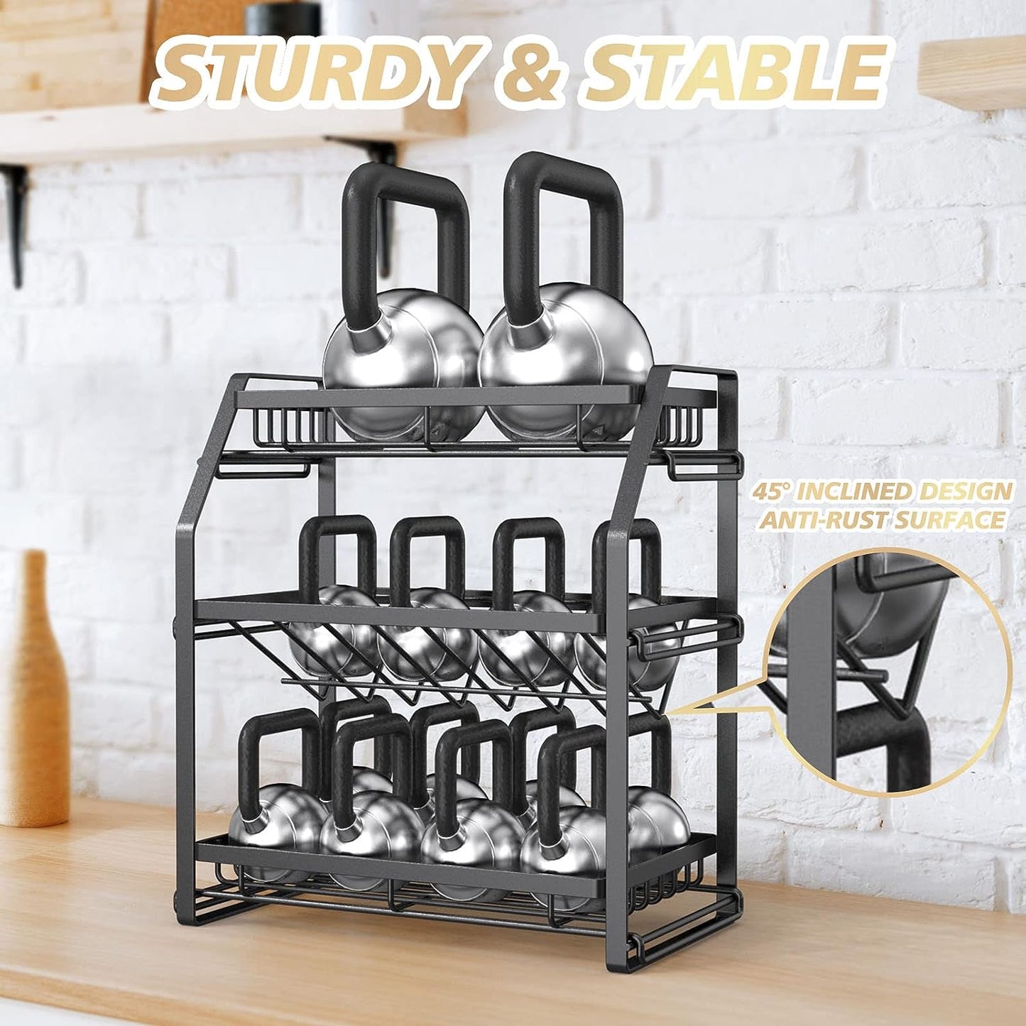 3-Tier Spice Rack Organizer