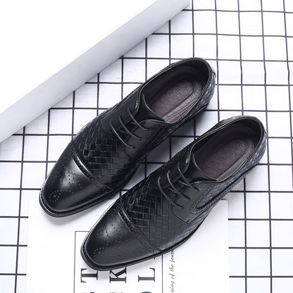 Men's Trendy Business Casual Leather Shoes