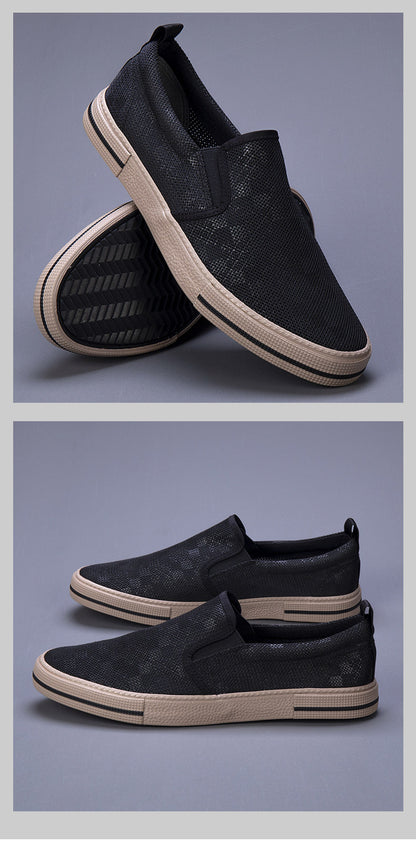 Men's Trendy Breathable Casual Flat Canvas Shoes