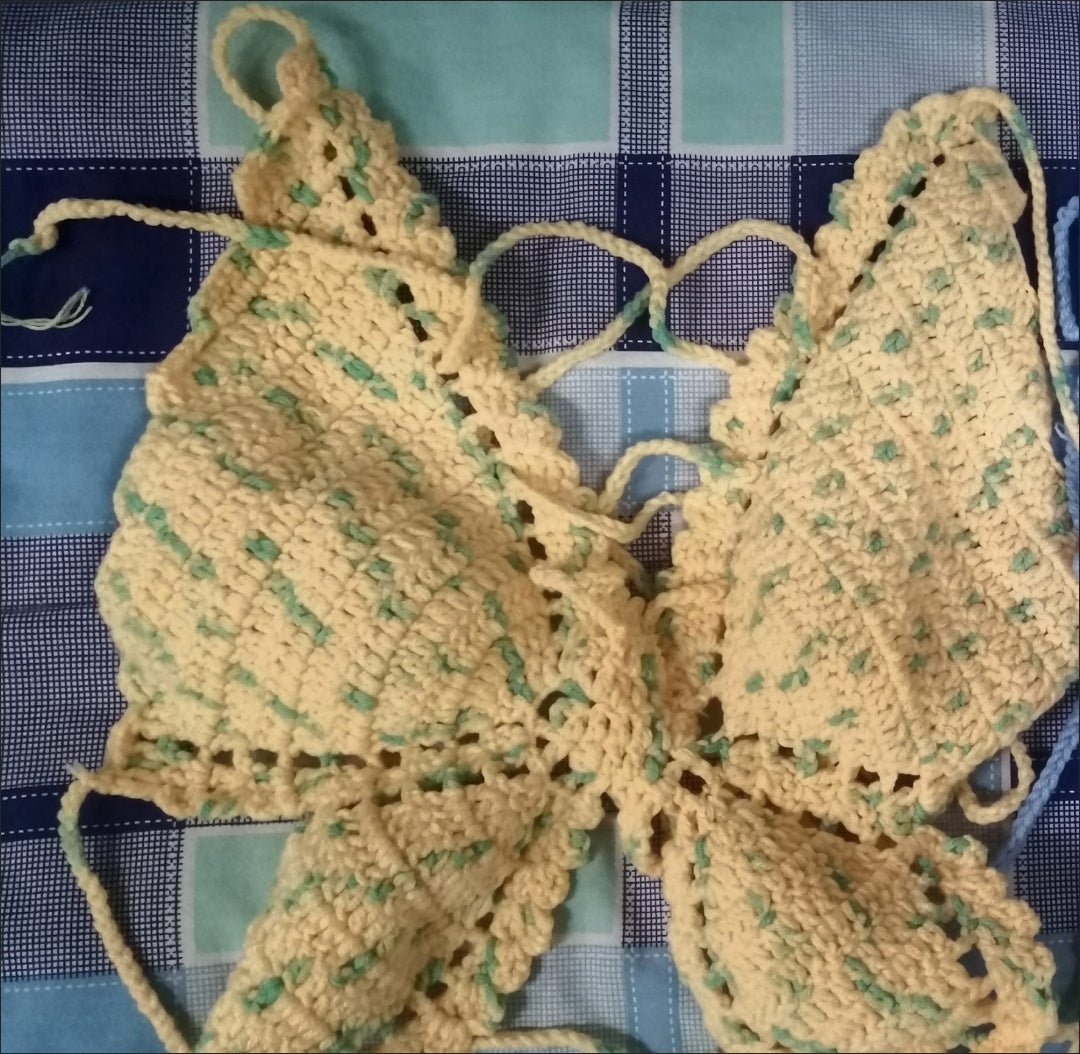 Camisola con corte de nudo y lazo para mujer