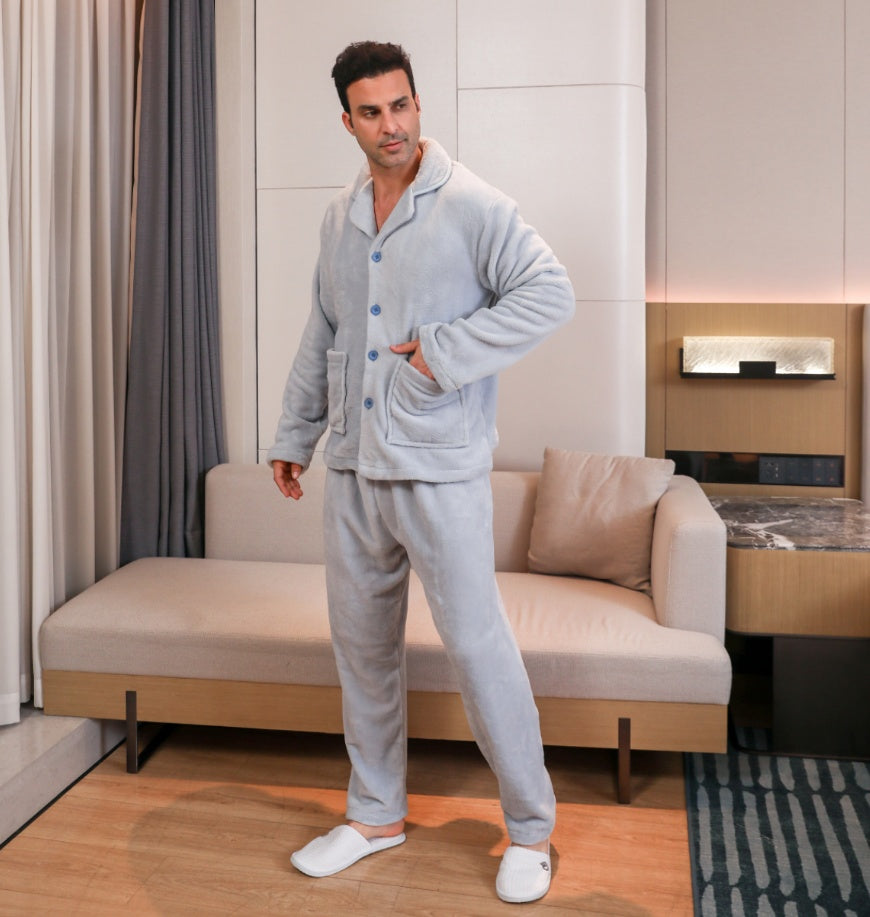 Men's Pajama Velvet Set