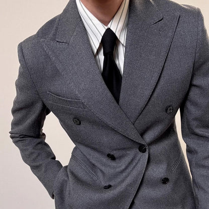 Spring Italian Double Breasted Suit