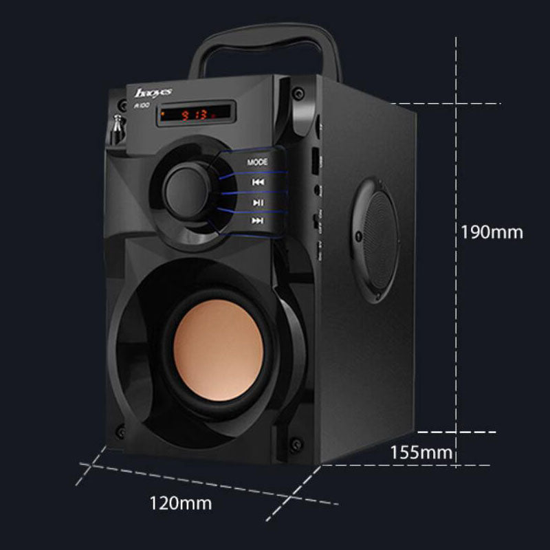 A100 Wireless Plug In Subwoofer Desktop Speaker