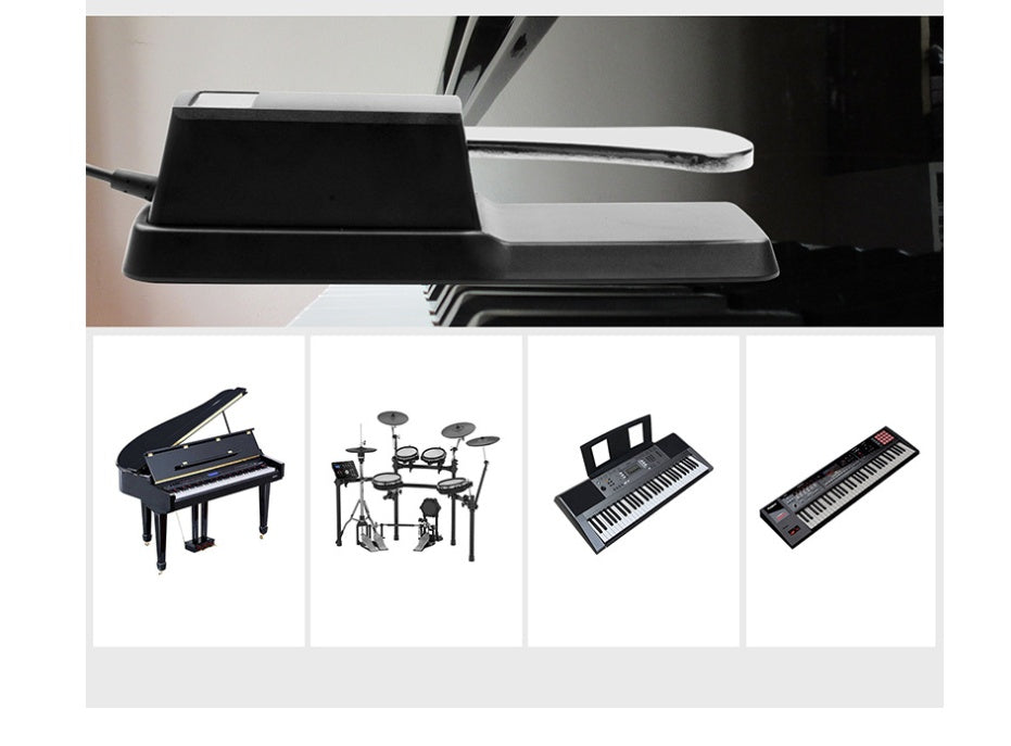 Universal Sustain Pedal for Electronic Piano