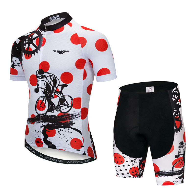 Pro cycling jersey set