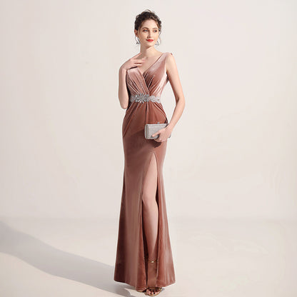 Slimming Elegant Long Dress Nightclub