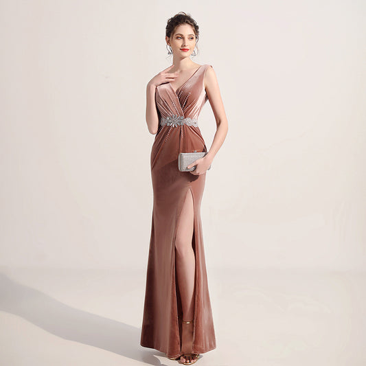 Slimming Elegant Long Dress Nightclub