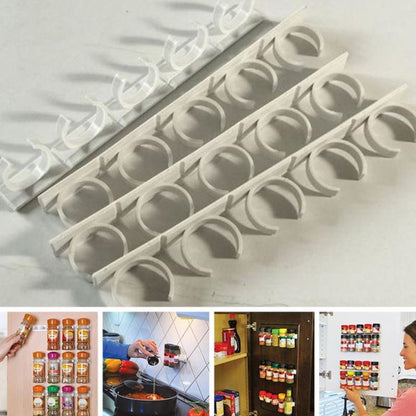 Clip-On Spice Rack & Organizer