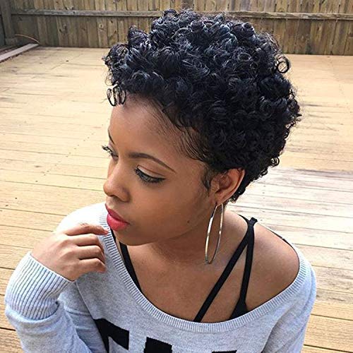 Short Curly Human Hair Wigs