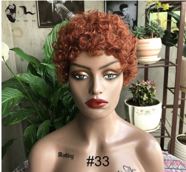 Short Curly Human Hair Wigs