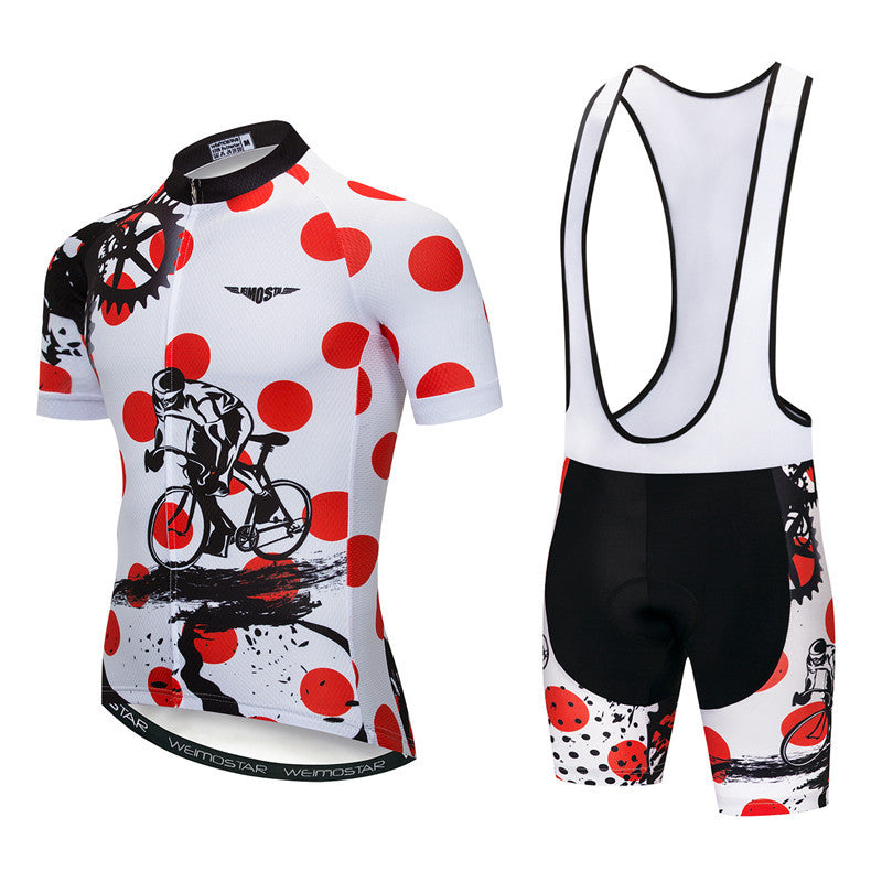 Pro cycling jersey set