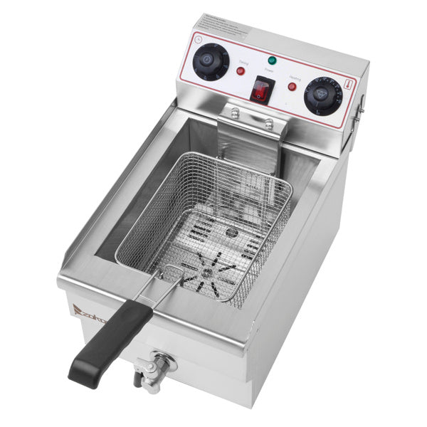 US EH101V-Electric Fryer Silver