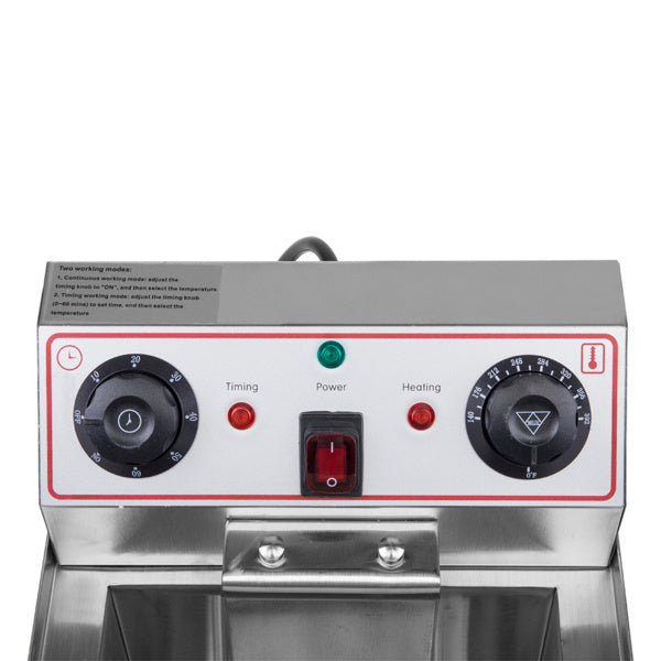 US EH101V-Electric Fryer Silver
