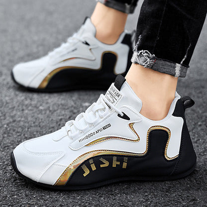 Men's Colorblock Lace-Up Sneakers