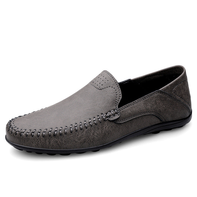 Summer Men's Slip-on Lofter Trendy British-style Casual Shoes