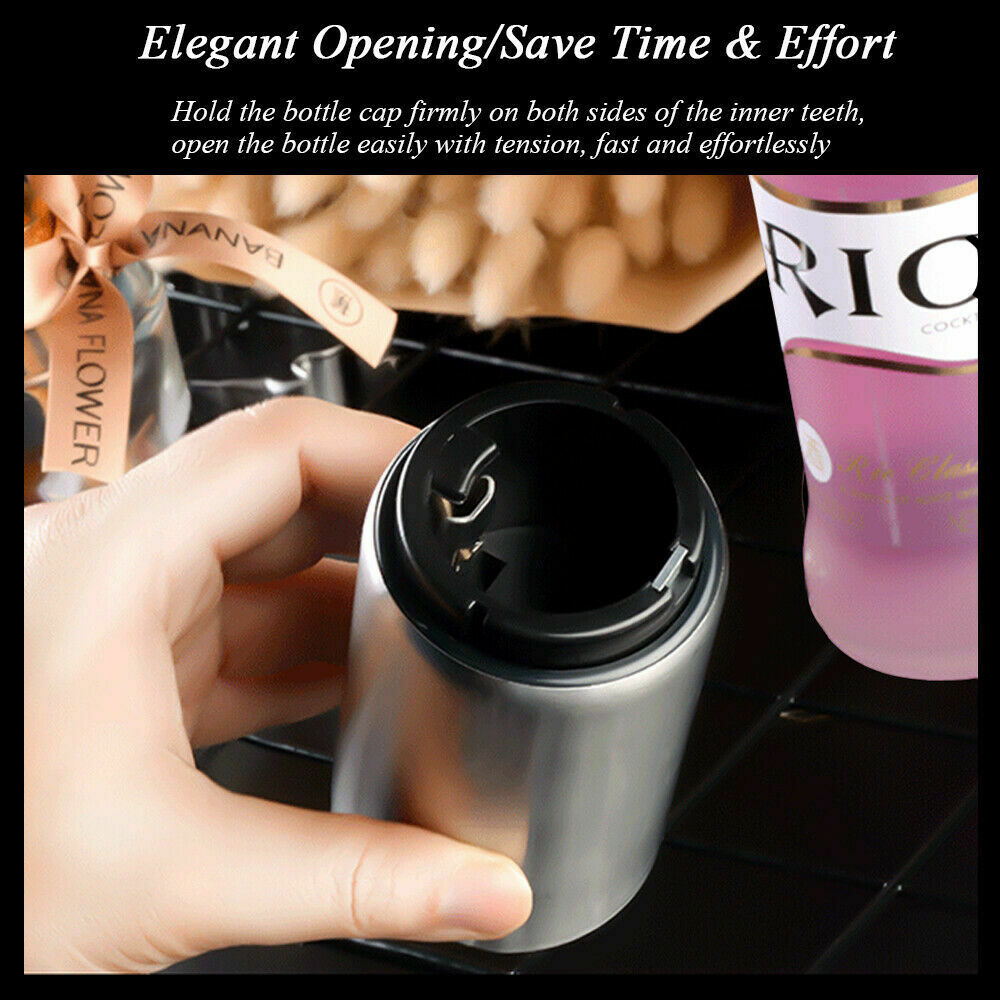 Automatic Beer Soda Push Down Magnetic Bottle Opener For Bar