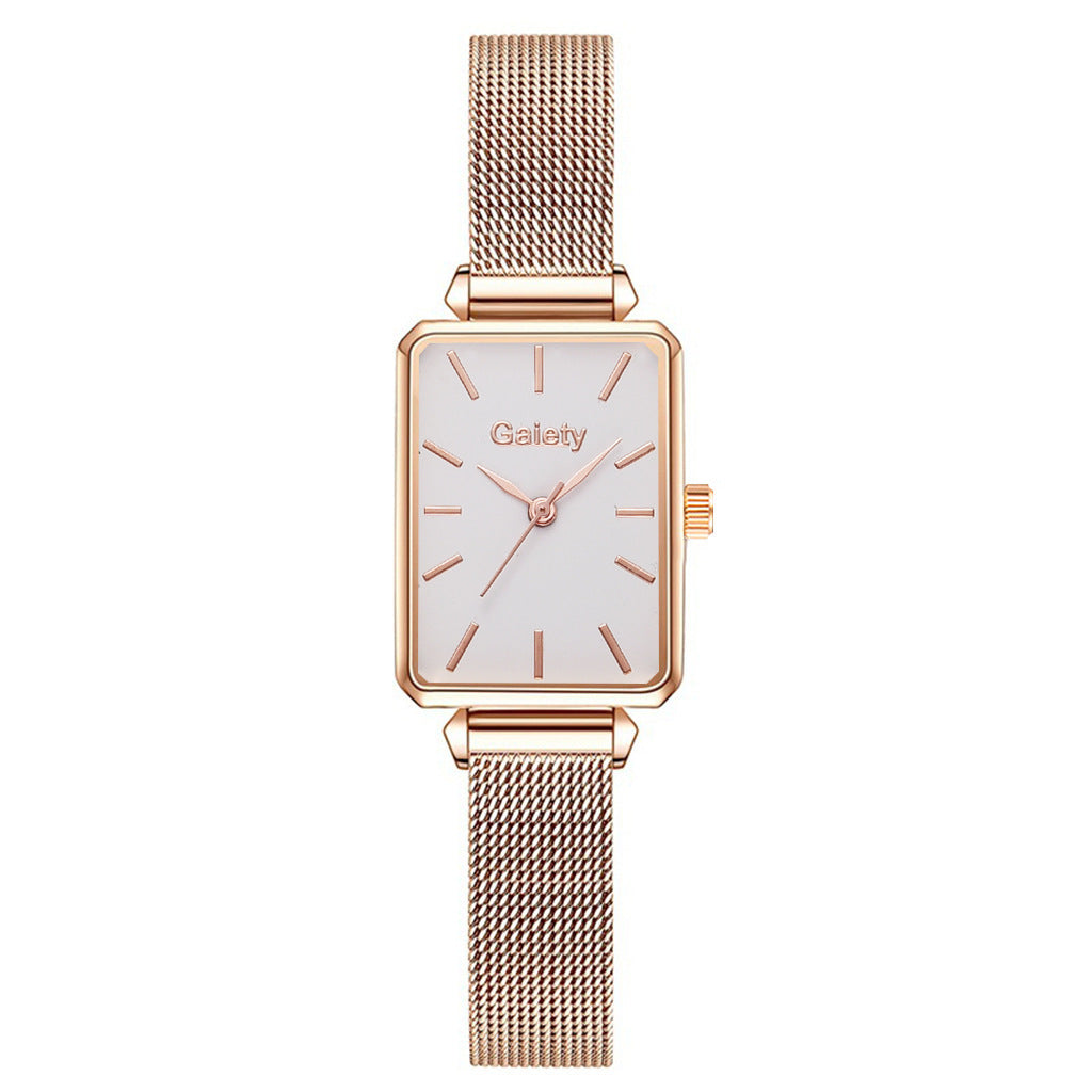 Fashion Ladies Watch Alloy Mesh Strap