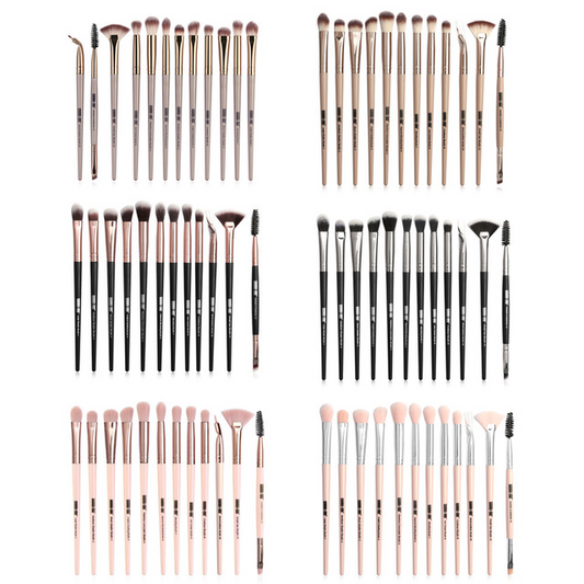 12 Makeup Brushes Set