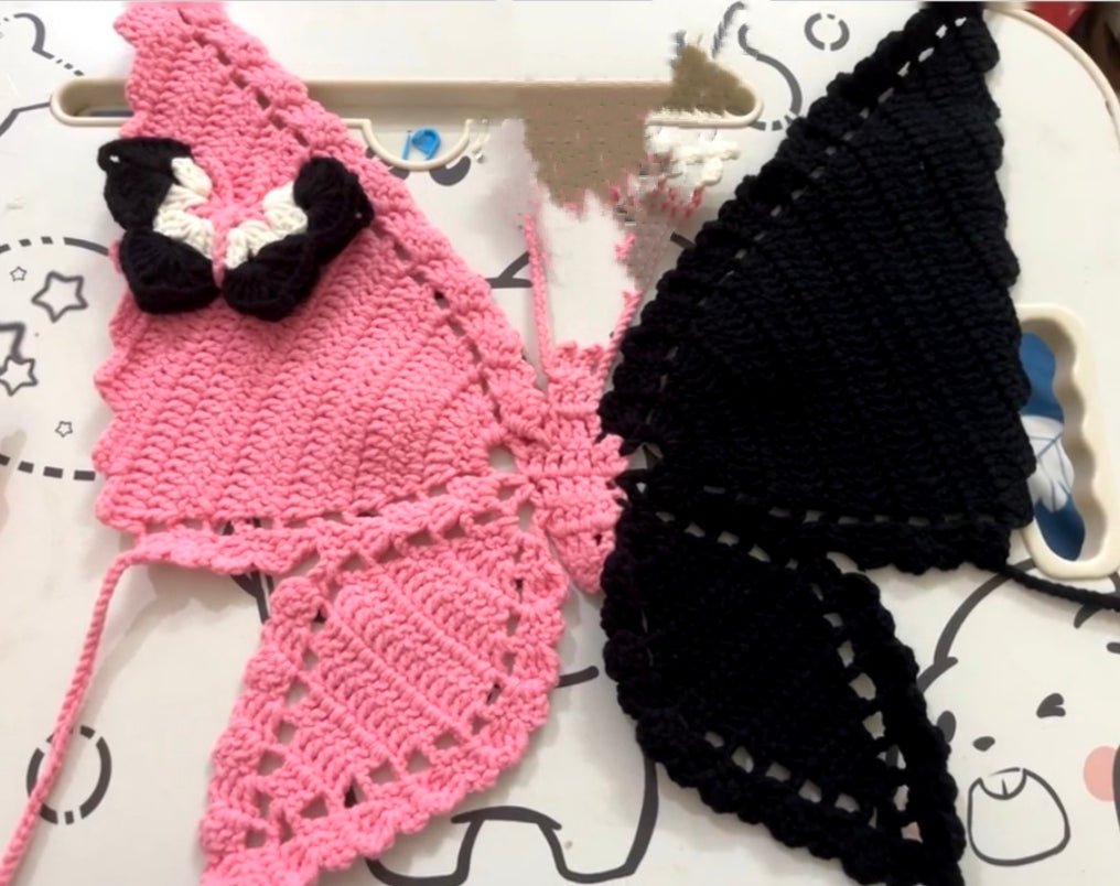 Camisola con corte de nudo y lazo para mujer