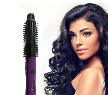 Hair Curler and Straightener with Electric Coil Comb