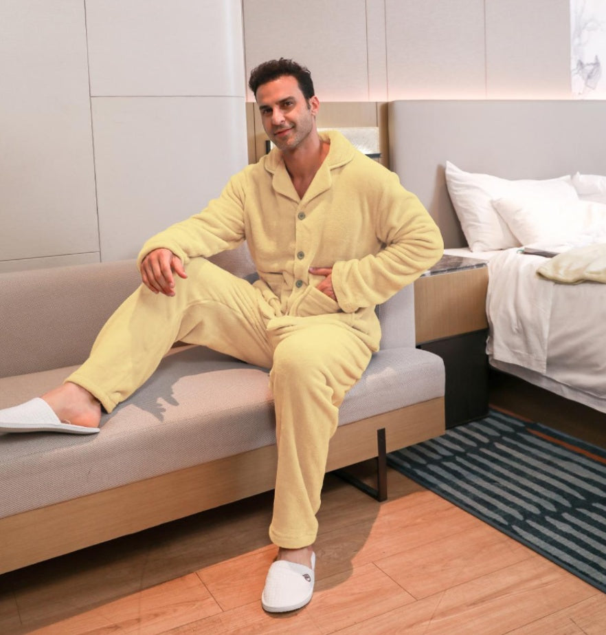 Men's Pajama Velvet Set