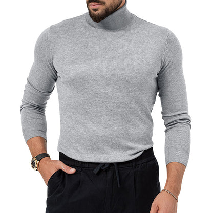 Autumn/Winter High-Elastic Turtleneck Cashmere Sweater