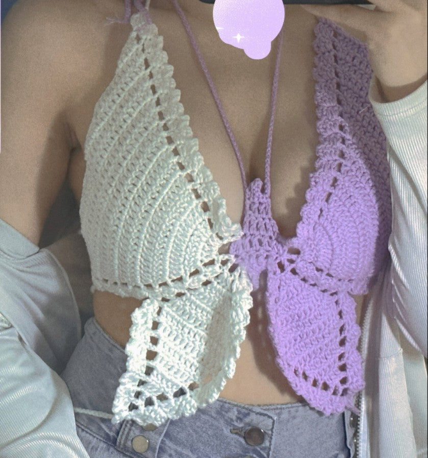 Camisola con corte de nudo y lazo para mujer