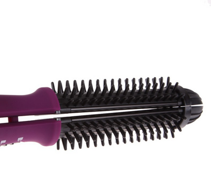 Hair Curler and Straightener with Electric Coil Comb