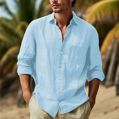 Men's Casual Solid Color  Shirt