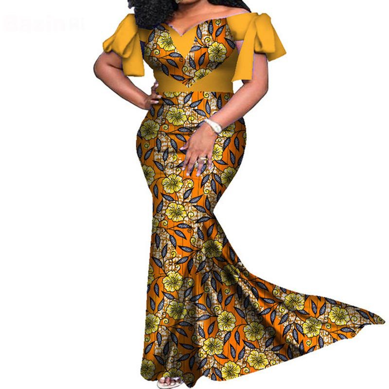 Robes longues décontractées en coton pour femmes