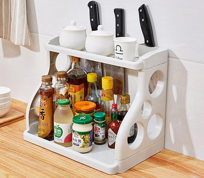 Multi-Tier Kitchen Shelving