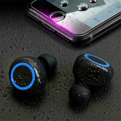 High-Quality Bluetooth 5.0 Earbuds with Auto-Pairing, IPX8 Waterproof, and 40-Hour Playback