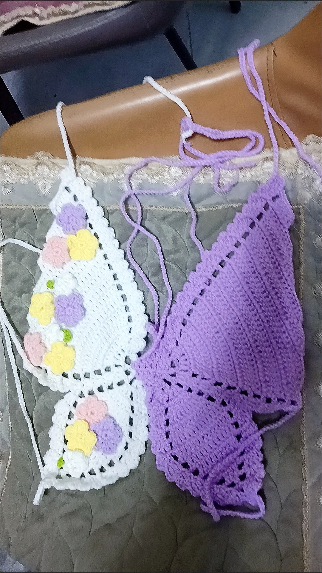 Camisola con corte de nudo y lazo para mujer