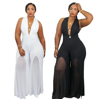 Women Plus Size Jumpsuit