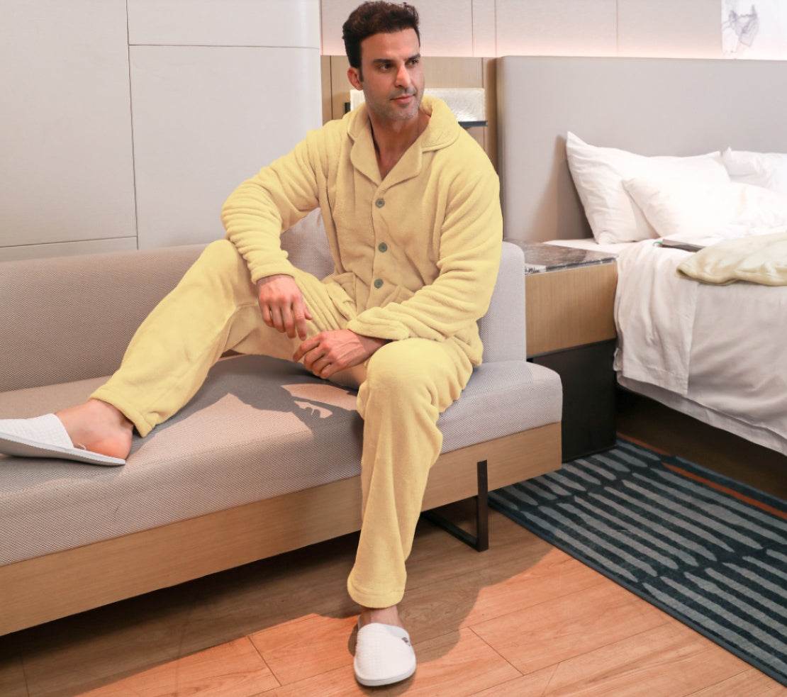 Men's Pajama Velvet Set