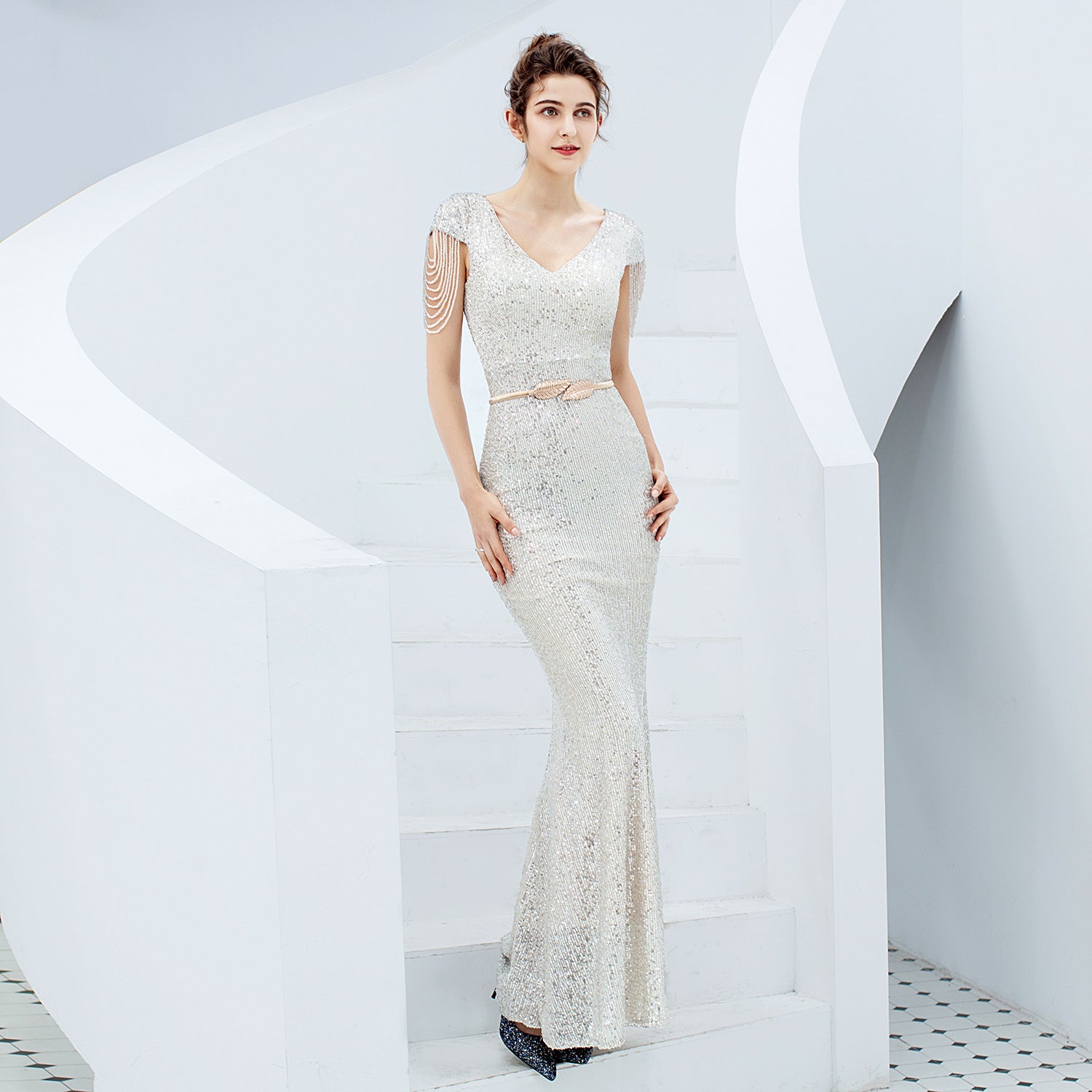 Robe en queue de poisson Queen Field Gas