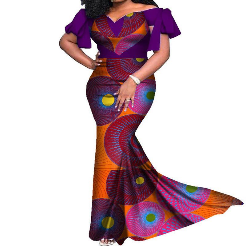 Robes longues décontractées en coton pour femmes