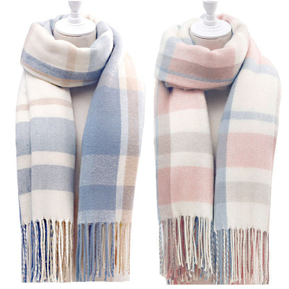 Warm Winter Scarf, Thickened, Couple, Trendy, High-Grade, Shawl