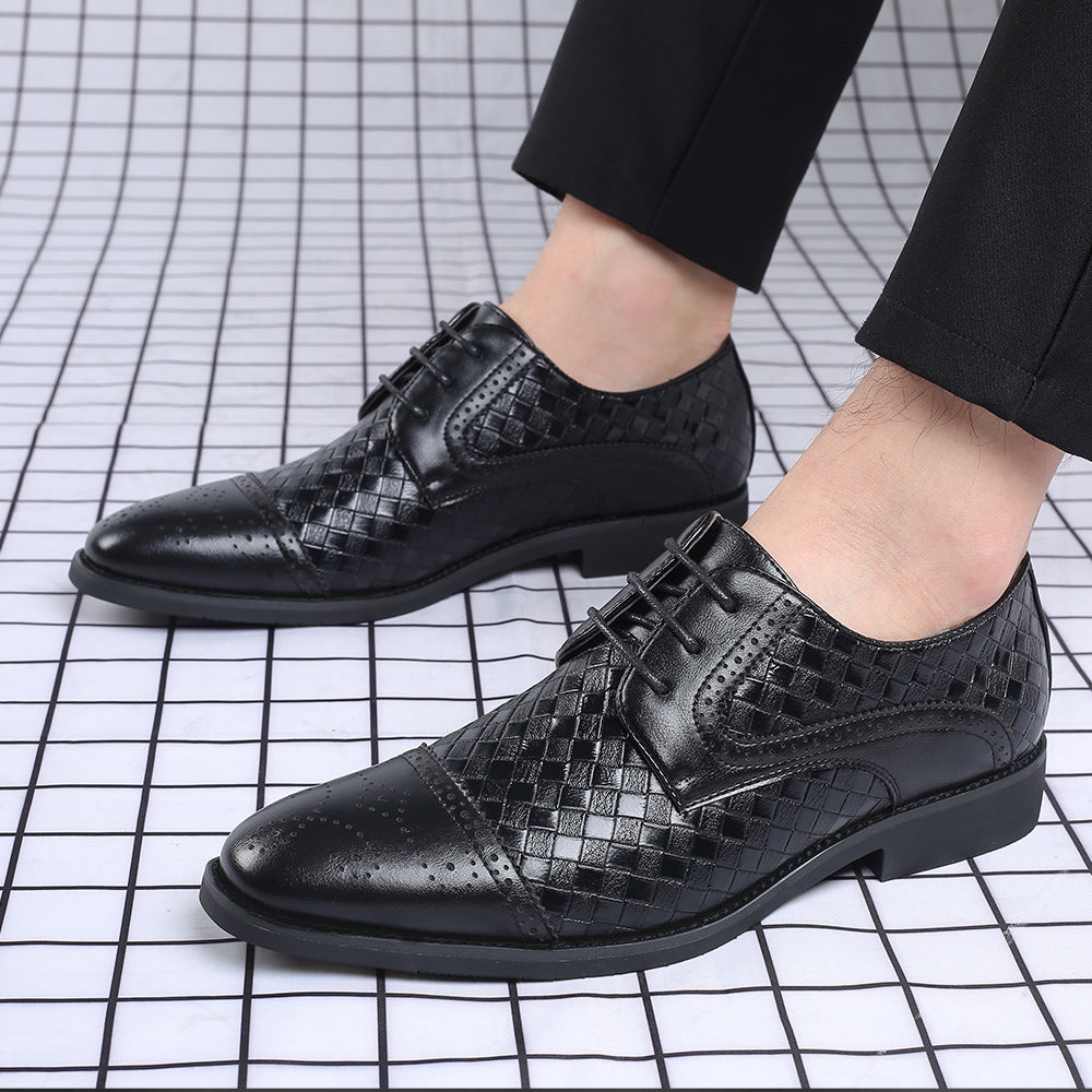 Men's Trendy Business Casual Leather Shoes