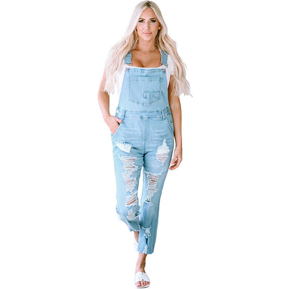 Sleeveless Strap Jumpsuit For Women