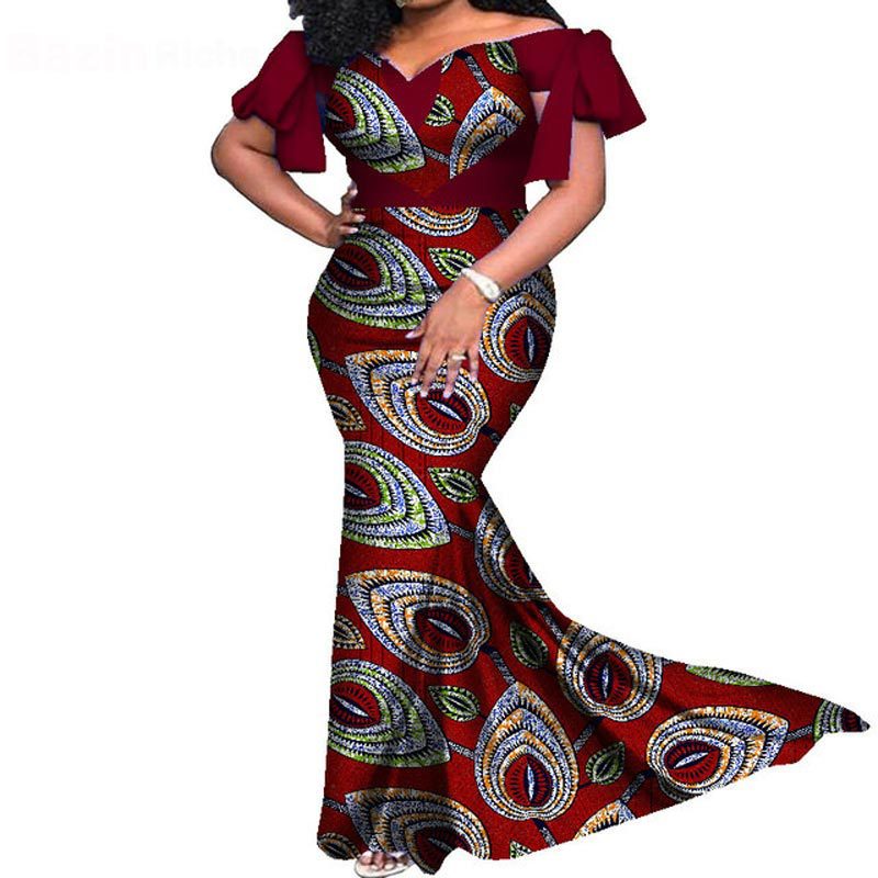 Robes longues décontractées en coton pour femmes