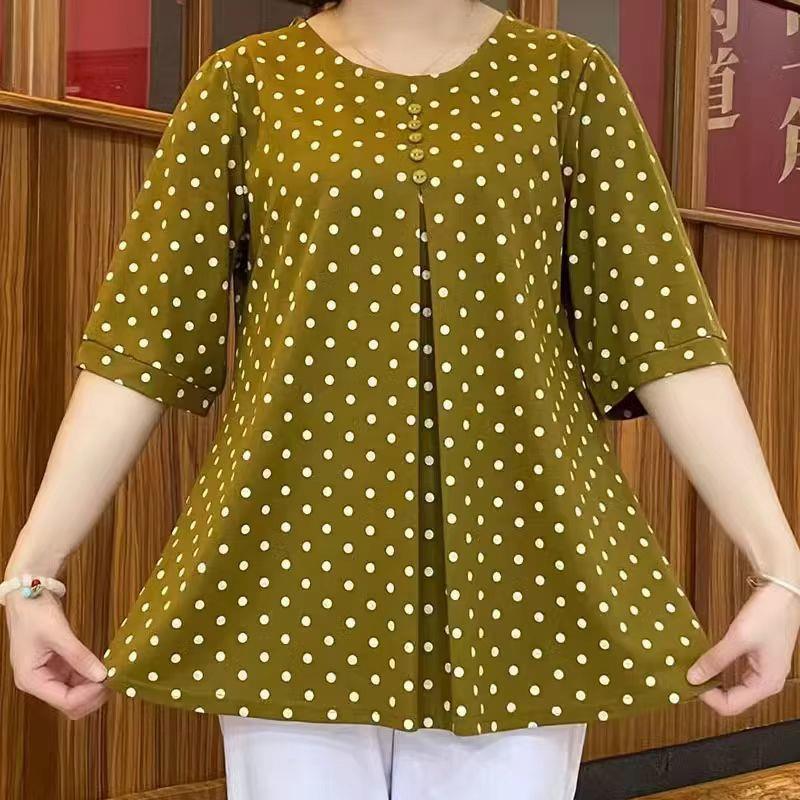 Polka Dot T-Shirt Dress