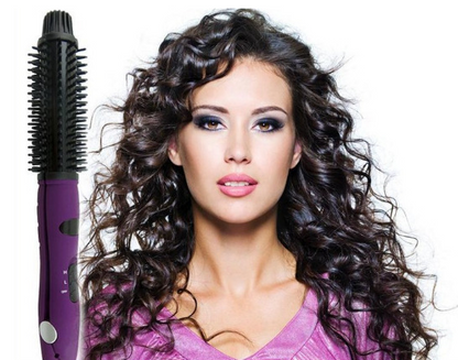 Hair Curler and Straightener with Electric Coil Comb