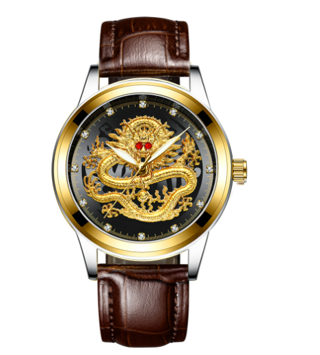 Men's Luxury Stainless Steel Water Resistant Wristwatch