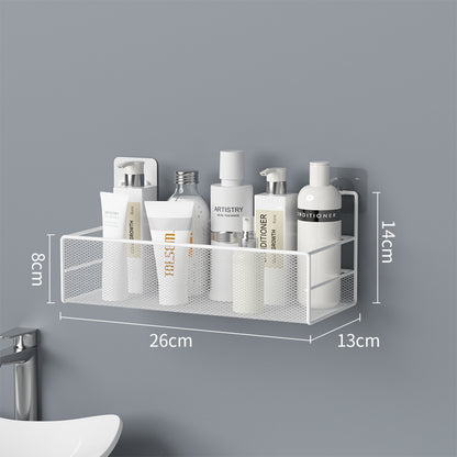 Wall Mount Bath Organizer ( No Drill )