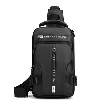 Multifunctional Crossbody Backpack for Men