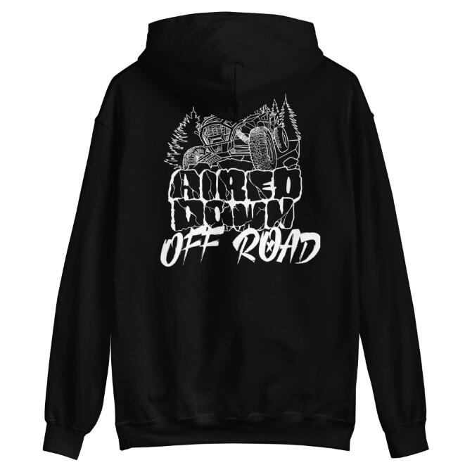 Heavy-duty Full Logo Unisex Hoodie