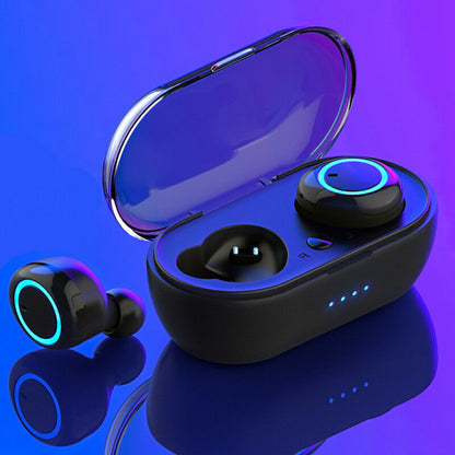 High-Quality Bluetooth 5.0 Earbuds with Auto-Pairing, IPX8 Waterproof, and 40-Hour Playback