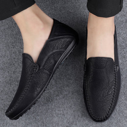 Summer Men's Slip-on Lofter Trendy British-style Casual Shoes