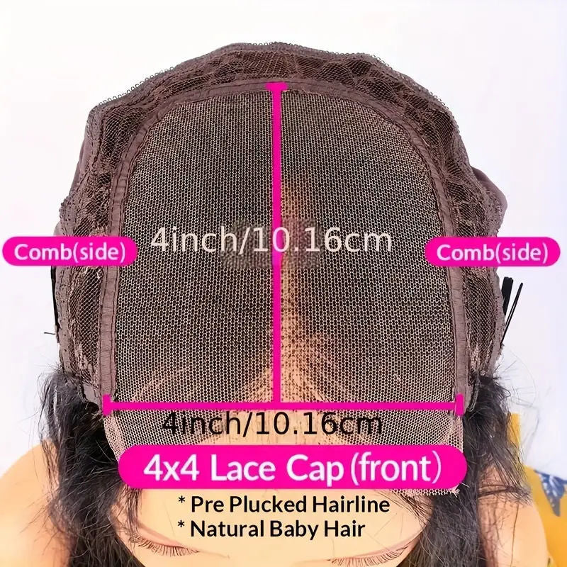 13x4 Deep Wave Lace Front Human Hair Wig